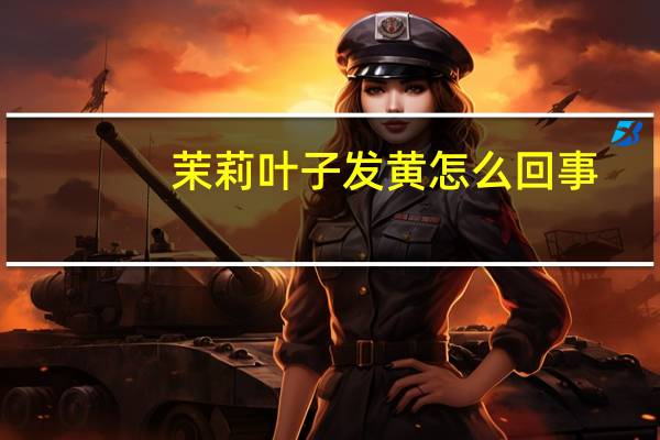 茉莉叶子发黄怎么回事