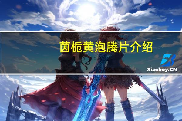 茵栀黄泡腾片介绍