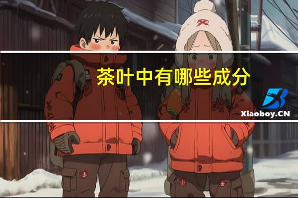 茶叶中有哪些成分