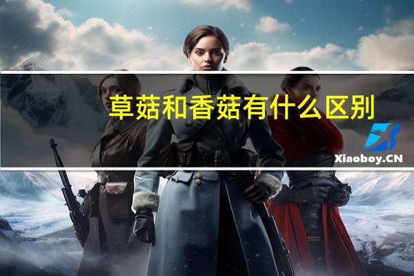 草菇和香菇有什么区别