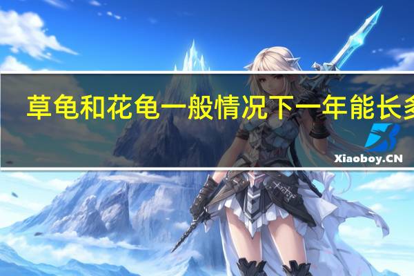 草龟和花龟一般情况下一年能长多少
