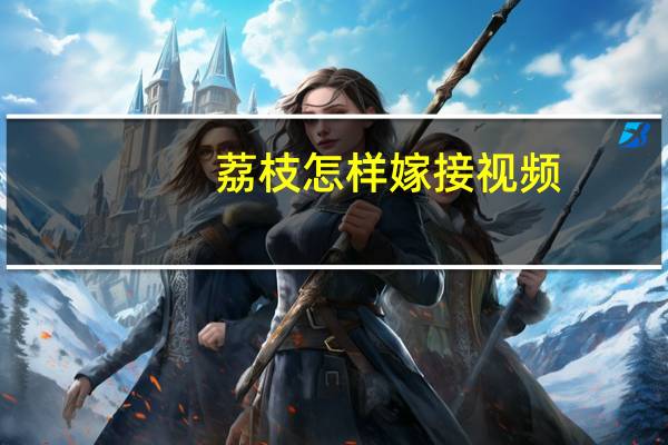 荔枝怎样嫁接视频