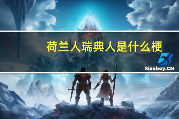 荷兰人瑞典人是什么梗（瑞典人什么梗）