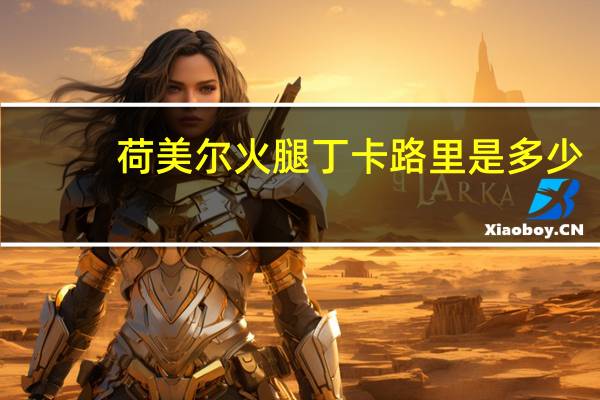 荷美尔 火腿丁卡路里是多少