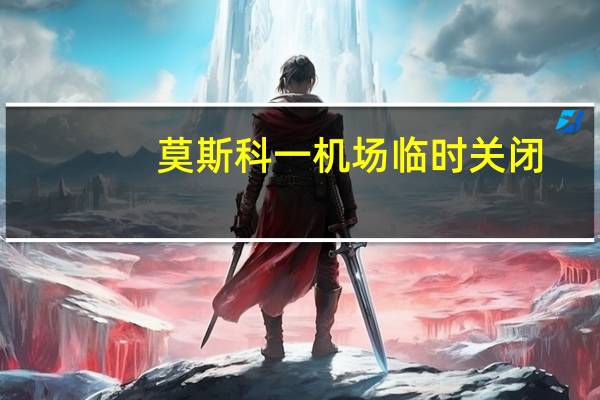 莫斯科一机场临时关闭