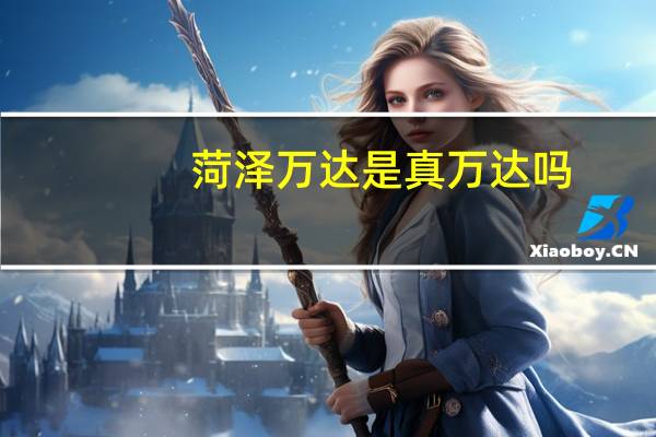 菏泽万达是真万达吗
