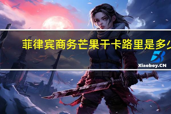 菲律宾商务芒果干卡路里是多少