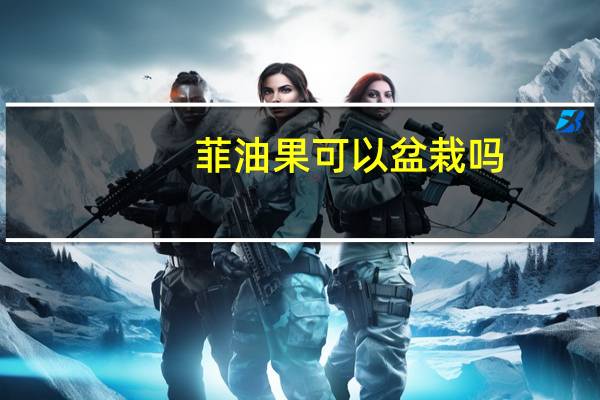 菲油果可以盆栽吗