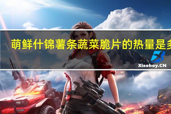 萌鲜 什锦薯条蔬菜脆片的热量是多少