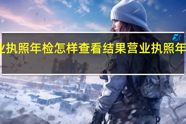 营业执照年检怎样查看结果 营业执照年检报告书