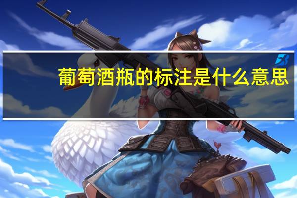 葡萄酒瓶的标注是什么意思