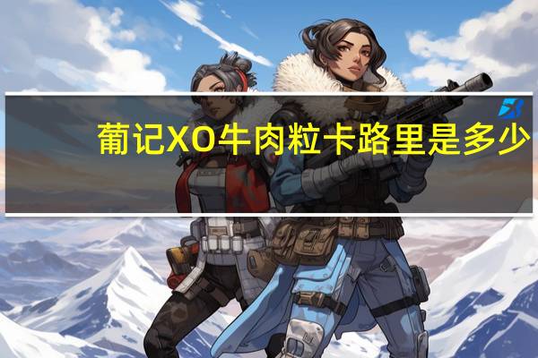 葡记 XO牛肉粒卡路里是多少