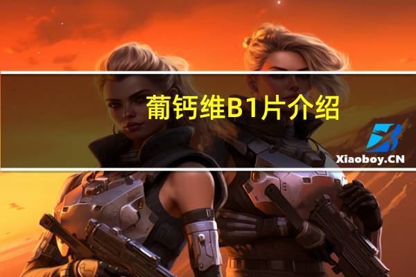 葡钙维B1片介绍