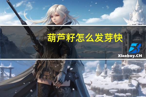 葫芦籽怎么发芽快