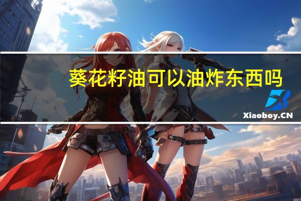 葵花籽油可以油炸东西吗