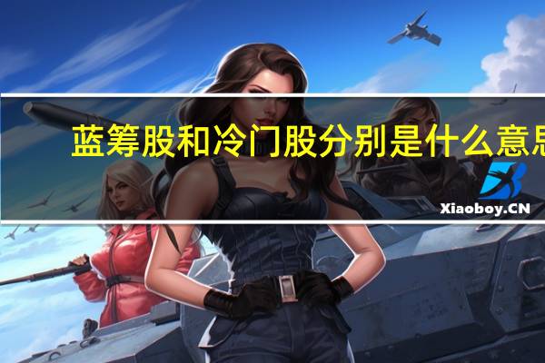 蓝筹股和冷门股分别是什么意思