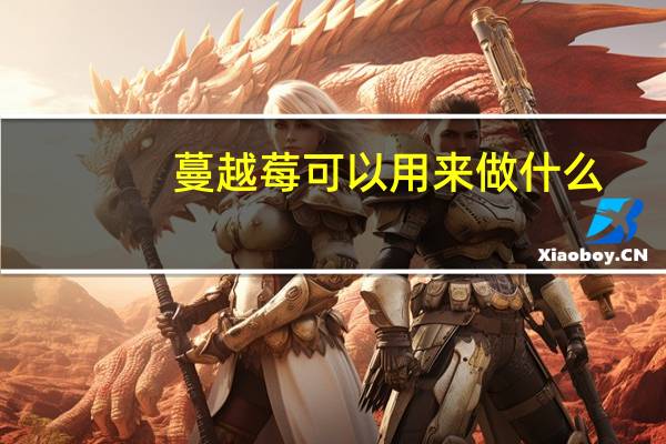 蔓越莓可以用来做什么：制作各种天然保健食品