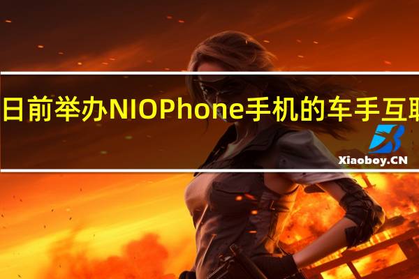 蔚来汽车日前举办NIOPhone手机的车手互联体验沙龙活动