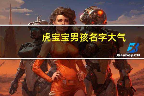 虎宝宝男孩名字大气