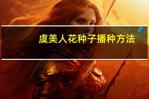 虞美人花种子播种方法