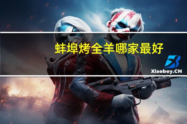 蚌埠烤全羊哪家最好