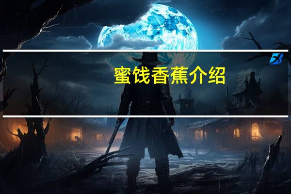 蜜饯香蕉介绍