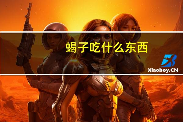 蝎子吃什么东西