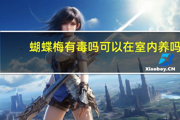 蝴蝶梅有毒吗可以在室内养吗