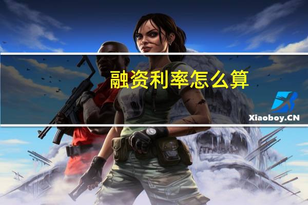 融资利率怎么算（融资利率）
