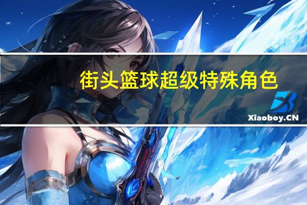 街头篮球超级特殊角色（街头篮球秘籍）