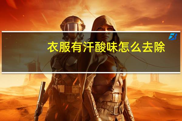 衣服有汗酸味怎么去除