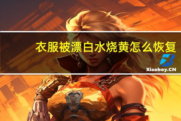 衣服被漂白水烧黄怎么恢复