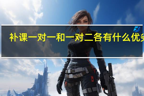 补课一对一和一对二各有什么优劣势