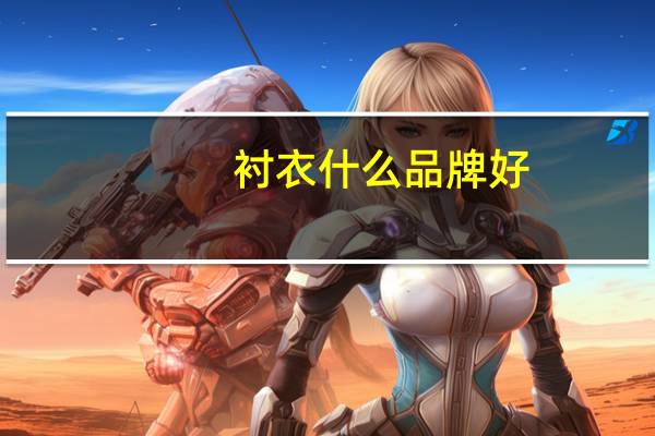 衬衣什么品牌好