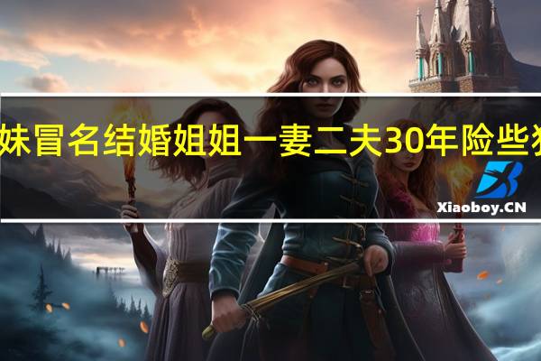 被妹妹冒名结婚姐姐一妻二夫30年 险些犯下重婚罪