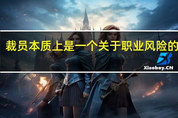 裁员本质上是一个关于职业风险的问题，如何避免裁员