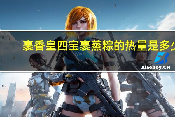 裹香皇 四宝裹蒸粽的热量是多少