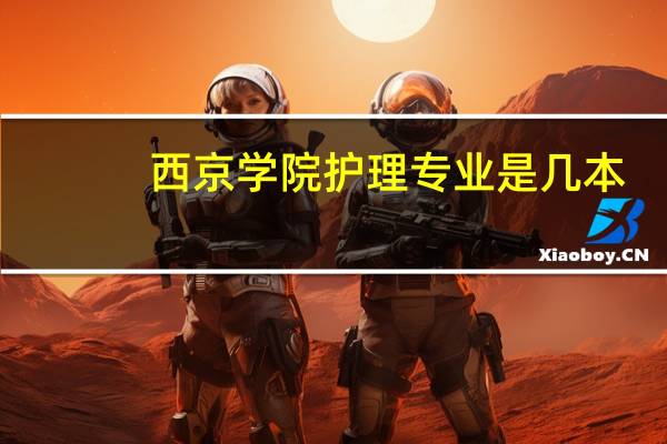 西京学院护理专业是几本
