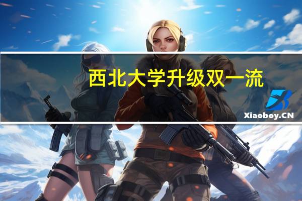 西北大学升级双一流