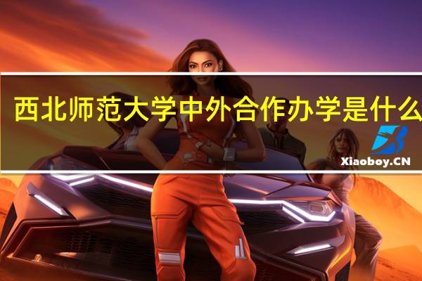 西北师范大学中外合作办学是什么专业