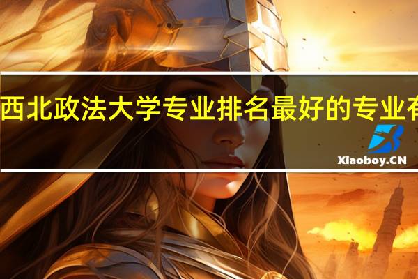 西北政法大学专业排名最好的专业有哪些