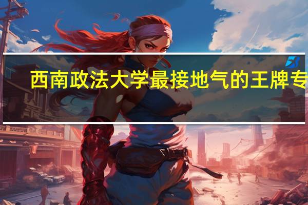 西南政法大学最接地气的王牌专业