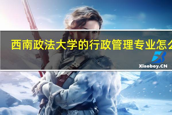 西南政法大学的行政管理专业怎么样