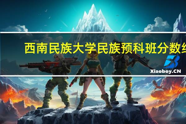 西南民族大学民族预科班分数线