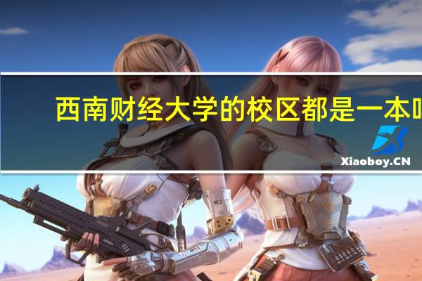 西南财经大学的校区都是一本吗