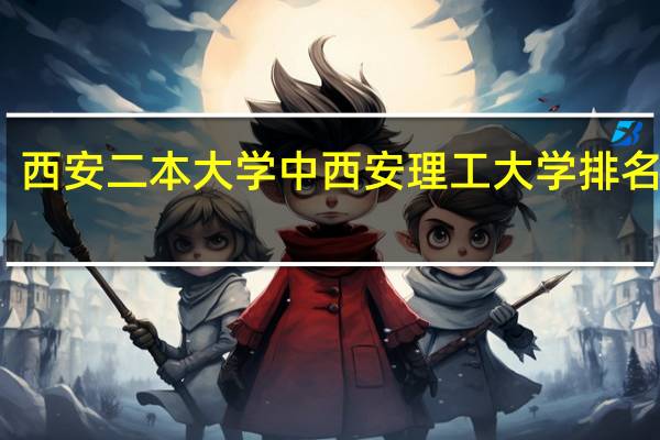 西安二本大学中西安理工大学排名如何
