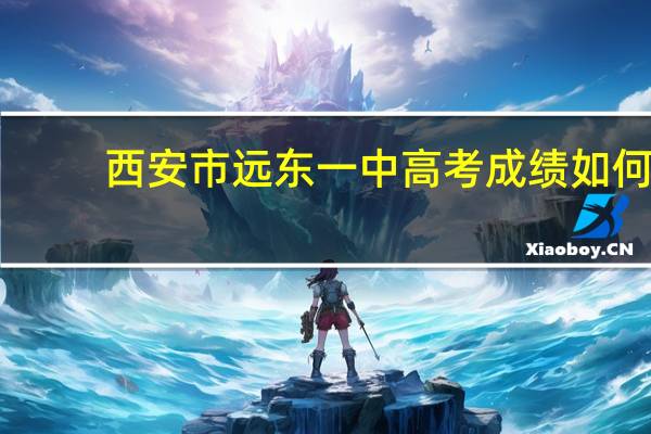 西安市远东一中高考成绩如何