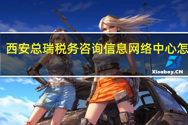西安总瑞税务咨询信息网络中心怎么样