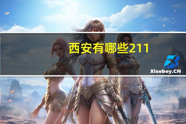 西安有哪些211