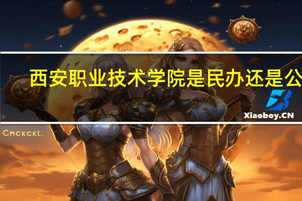 西安职业技术学院是民办还是公办